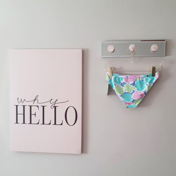 NWT Eidon floral print cap sleeve tankini & bikini bottom set, S - Picture 14 of 16